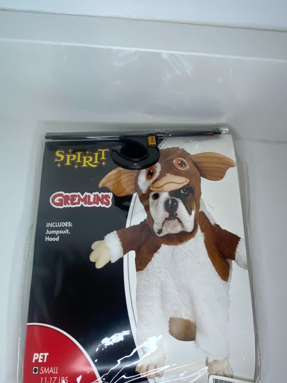 Spirit Halloween Gremlins Gizmo Dog Costume Small 11–17 lb Mogwai - Picture 5 of 7